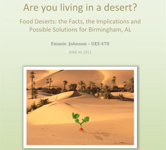 Are you living in a food desert?