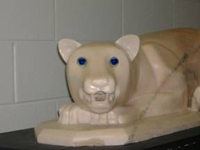 Another panther statue