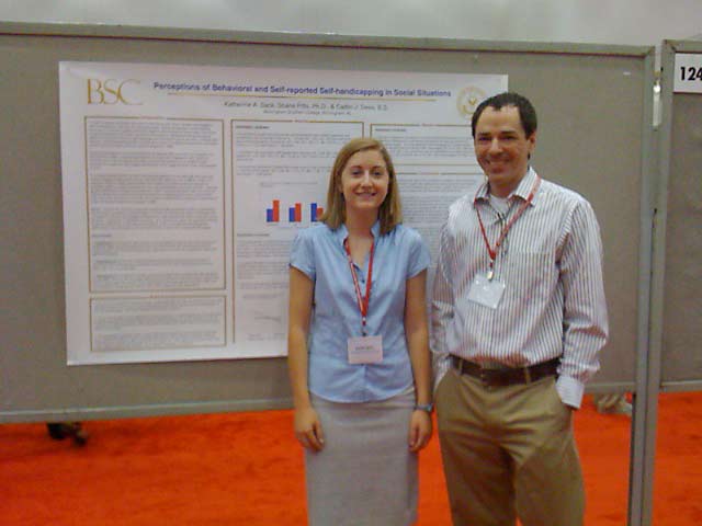 From left: Katie Sack, Dr. Shane Pitts