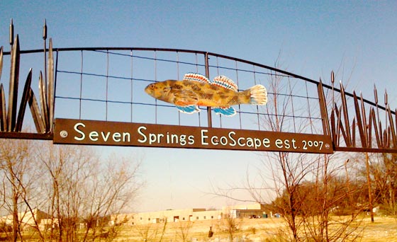 Entrance to Seven Springs